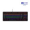 Rapoo V500 Pro 87 Key Mechanical Blue Switch RGB USB Wired Black Gaming Keyboard