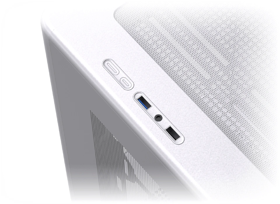 Xigmatek Sun Arctic super tower case in Arctic White with 5 ARGB PWM fans