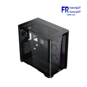 ⁦Xigmatek Crystal Storm V2 E-ATX 420mm GPU 360mm Radiator Mid Tower Case With 850W 80 Plus Bronze Power Supply Combo⁩ - الصورة ⁦8⁩