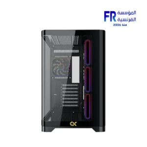 ⁦Xigmatek Crystal Storm V2 E-ATX 420mm GPU 360mm Radiator Mid Tower Case With 850W 80 Plus Bronze Power Supply Combo⁩ - الصورة ⁦7⁩