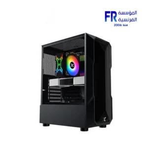 Alternative view of Xigmatek Moon Knight ATX Mid Tower Case With LIGHT POWER II 550 Power Supply Combo Case