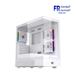 ⁦Xigmatek Sun Arctic 5 Fan Argb PWM White Super Tower Case⁩ - الصورة ⁦3⁩