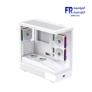 ⁦Xigmatek Sun Arctic 5 Fan Argb PWM White Super Tower Case⁩ - الصورة ⁦9⁩