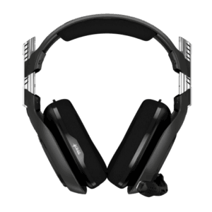 Rear view of the ASTRO A40 TR wired gaming headset