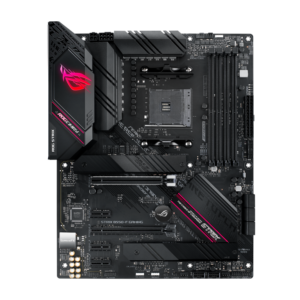 ASUS ROG Strix B550-F Gaming non-Wi-Fi motherboard, front product view