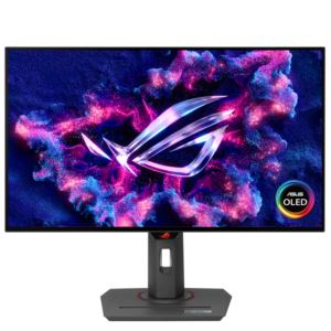 ASUS ROG Strix OLED XG27AQDMG 26.5-inch OLED gaming monitor front view