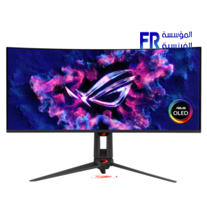 ASUS ROG Swift OLED PG34WCDN 34-inch curved QD-OLED 360Hz gaming monitor, front view
