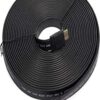 Flat-profile HDMI-to-HDMI cable, 10 metres, representative generic product image; the exact HDMI version is not confirmed