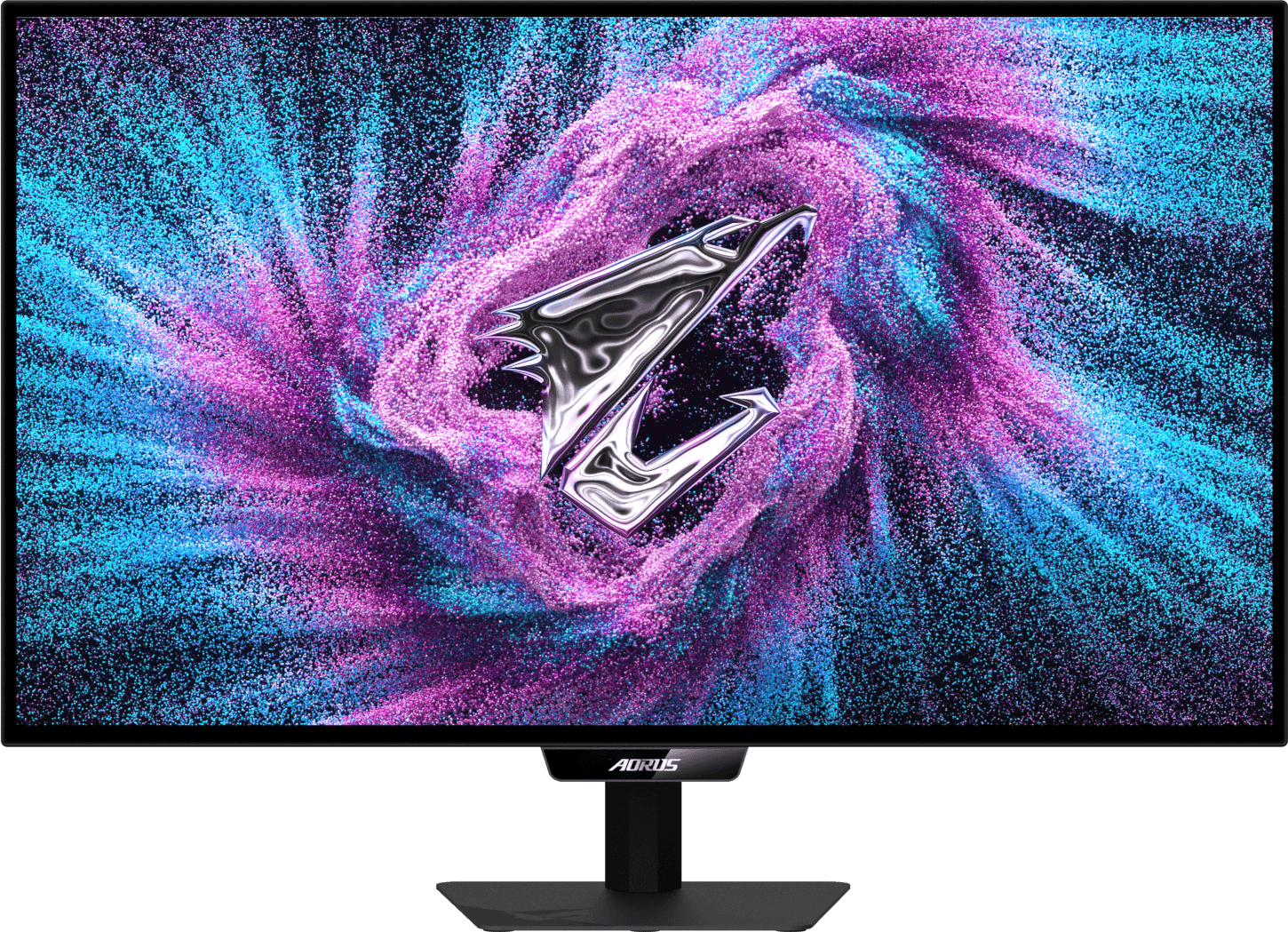 GIGABYTE AORUS ELITE FO27Q28G 27-inch QHD WOLED 280Hz gaming monitor, front three-quarter view