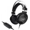 Black Redragon H991 Triton wired gaming headset with over-ear cups, retractable microphone and inline control module