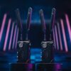 Hollyland Cosmo C1 wireless video transmitters with antennas
