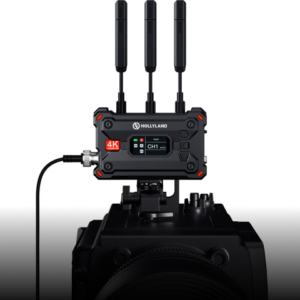 Hollyland Pyro S wireless video transmitter with HDMI and 3G-SDI connections, view 2