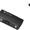 Hollyland Wireless Tally System base station with numbered channel controls and detachable wireless tally light