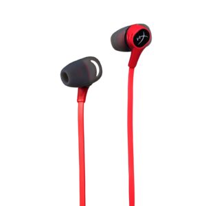 HyperX Cloud Earbuds red-and-black wired in-ear gaming earphones
