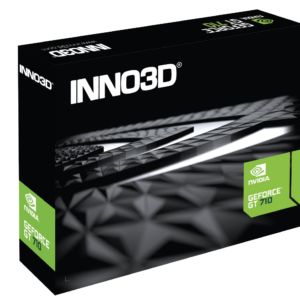 Official retail box for INNO3D GeForce GT 710 2GB SDDR3 low-profile graphics card