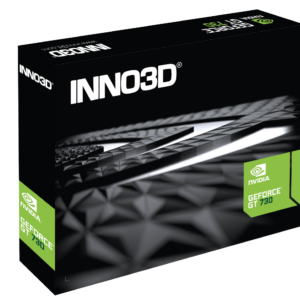 Official retail box for INNO3D GeForce GT 730 4GB SDDR3 low-profile graphics card