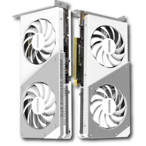 INNO3D GeForce RTX 4060 Ti TWIN X2 OC WHITE 8GB white graphics card
