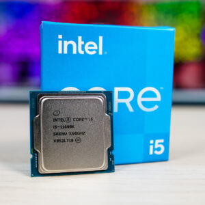 Intel Core i5-11600K 11th generation unlocked desktop processor and retail box