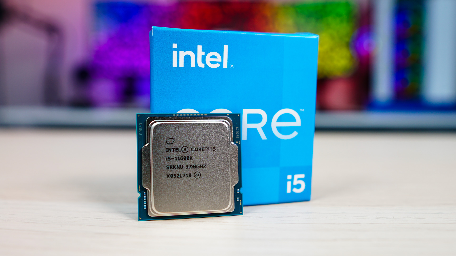 Intel Core i5-11600K 11th generation unlocked desktop processor and retail box