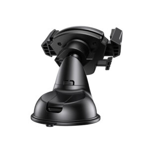 Rear view of the black Joyroom JR-OK2 suction-cup car phone holder