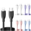Joyroom S-A29 liquid silicone USB-C to Lightning cable with soft jacket and Lightning connector, 30W 1.2m series