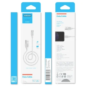 Joyroom S-L352 USB-A to USB-C black data and charging cable with retail packaging
