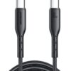 Black Joyroom USB-C to USB-C 60W charging cable, 1 metre; retailer image is SA26-CC3 and exact S-A16 series is not confirmed