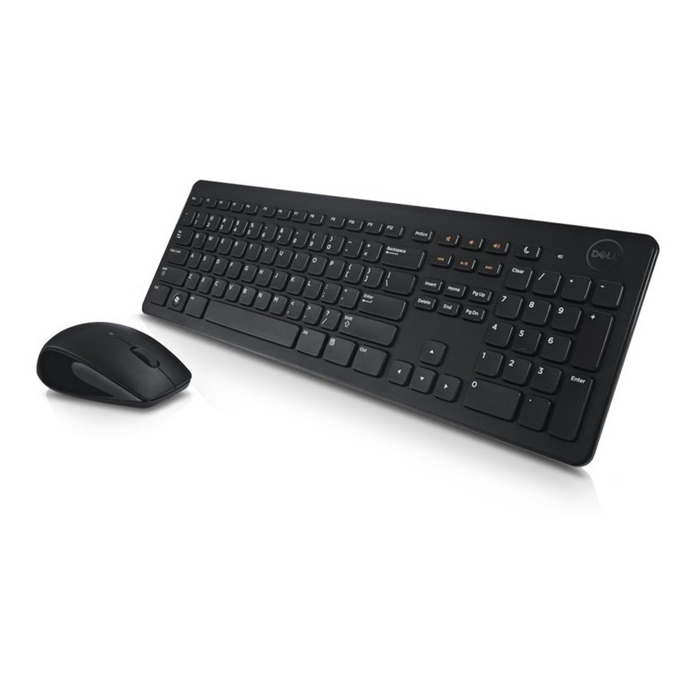 Dell KM636 wireless keyboard and mouse combo in black