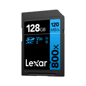 Lexar High Performance 800x 128GB SDXC UHS-I memory card