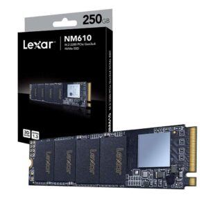 Lexar NM610 250GB M.2 2280 NVMe SSD
