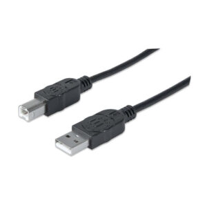 Manhattan USB 2.0 Type-B device cable, 3 metres, USB-A male to USB-B male