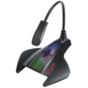 Angled detail view of the Marvo Scorpion MIC-01 microphone.