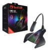 Marvo Scorpion MIC-01 RGB USB desktop microphone with flexible boom arm.
