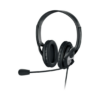 Microsoft LifeChat LX-3000 black wired USB stereo headset with boom microphone