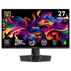 MSI MAG 271QP QD-OLED X24 26.5-inch WQHD 240Hz gaming monitor product image