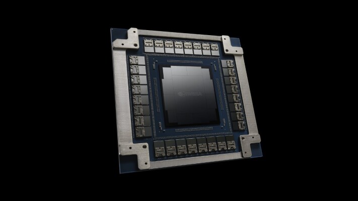 NVIDIA silicon photonics co-packaged optics module, used as a related reference image; this is not the OOI prototype.