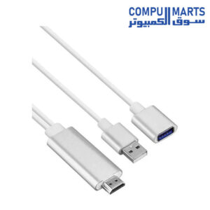 Onten OT-7562 USB-to-HDMI HDTV adapter cable main view