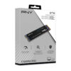PNY CS2230 2TB Gen3 NVMe M.2 2280 SSD retail package showing the 2TB capacity