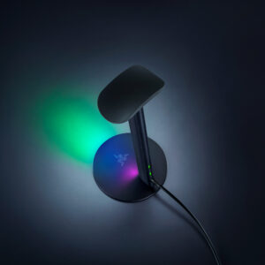 Razer Base Station V3 Chroma black headset stand product view 4