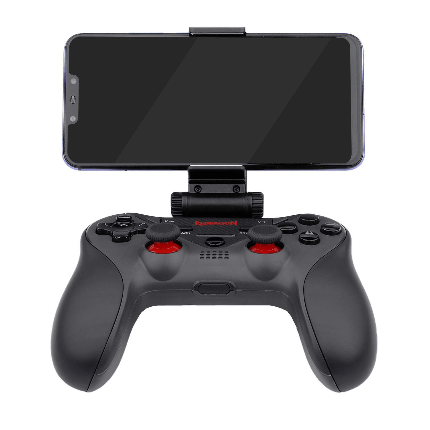 Redragon G812 Ceres Bluetooth gaming controller with phone holder, official Redragon product image