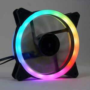 Redragon GC-F011 RGB case fan kit; official model image.