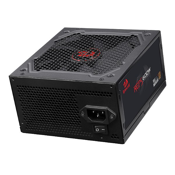 Redragon GC-PS003 600W fully modular power supply; exact model shown.