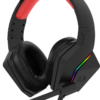 Redragon H390 PARIS RGB wired gaming headset with microphone, product image sourced from Games2Egypt