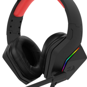 Redragon H390 PARIS RGB wired gaming headset with microphone, product image sourced from Games2Egypt