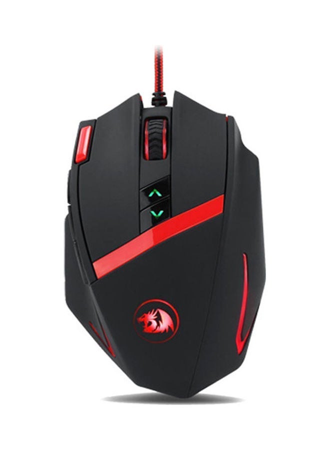 Redragon M801 Mammoth 16400 DPI black wired gaming mouse, product image from Noon Egypt