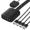 Sabrent USB-USS4 USB 2.0 sharing switch for up to four computers, official Sabrent product image