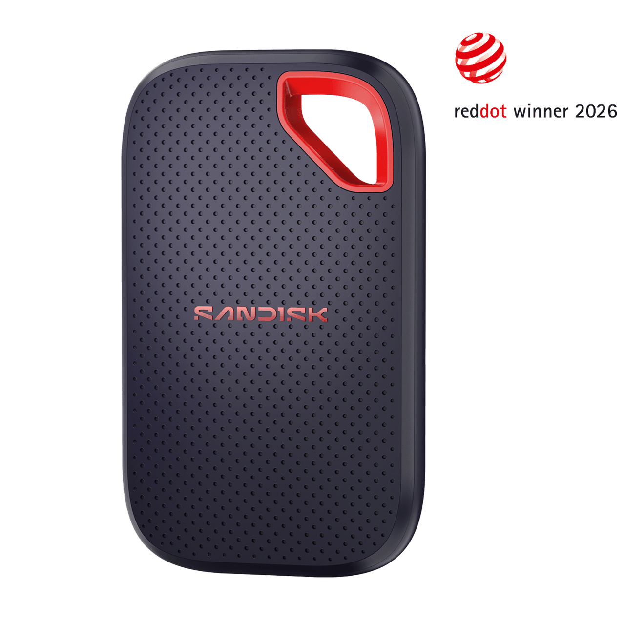 SanDisk warranty guide: official Extreme Portable SSD V3 product image, including model family SDSSDE70