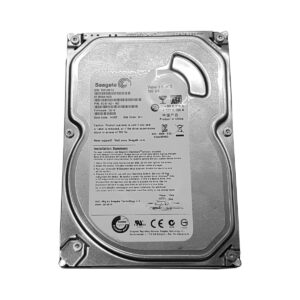 Seagate 500 GB internal desktop hard disk drive, shown as a bare drive without retail packaging