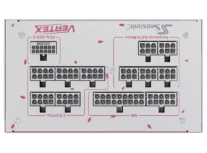Seasonic VERTEX SAKURA 1000W modular power supply connector panel