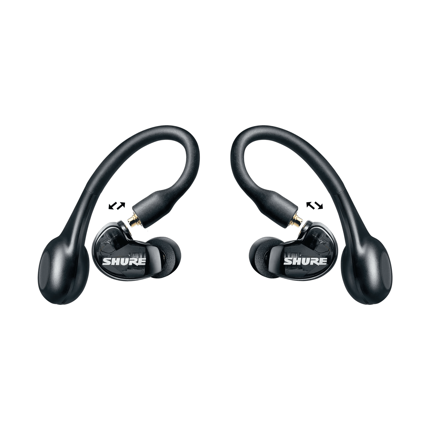 Official Shure AONIC 215 Gen 2 detachable sound-isolating earphones with true wireless adapter set